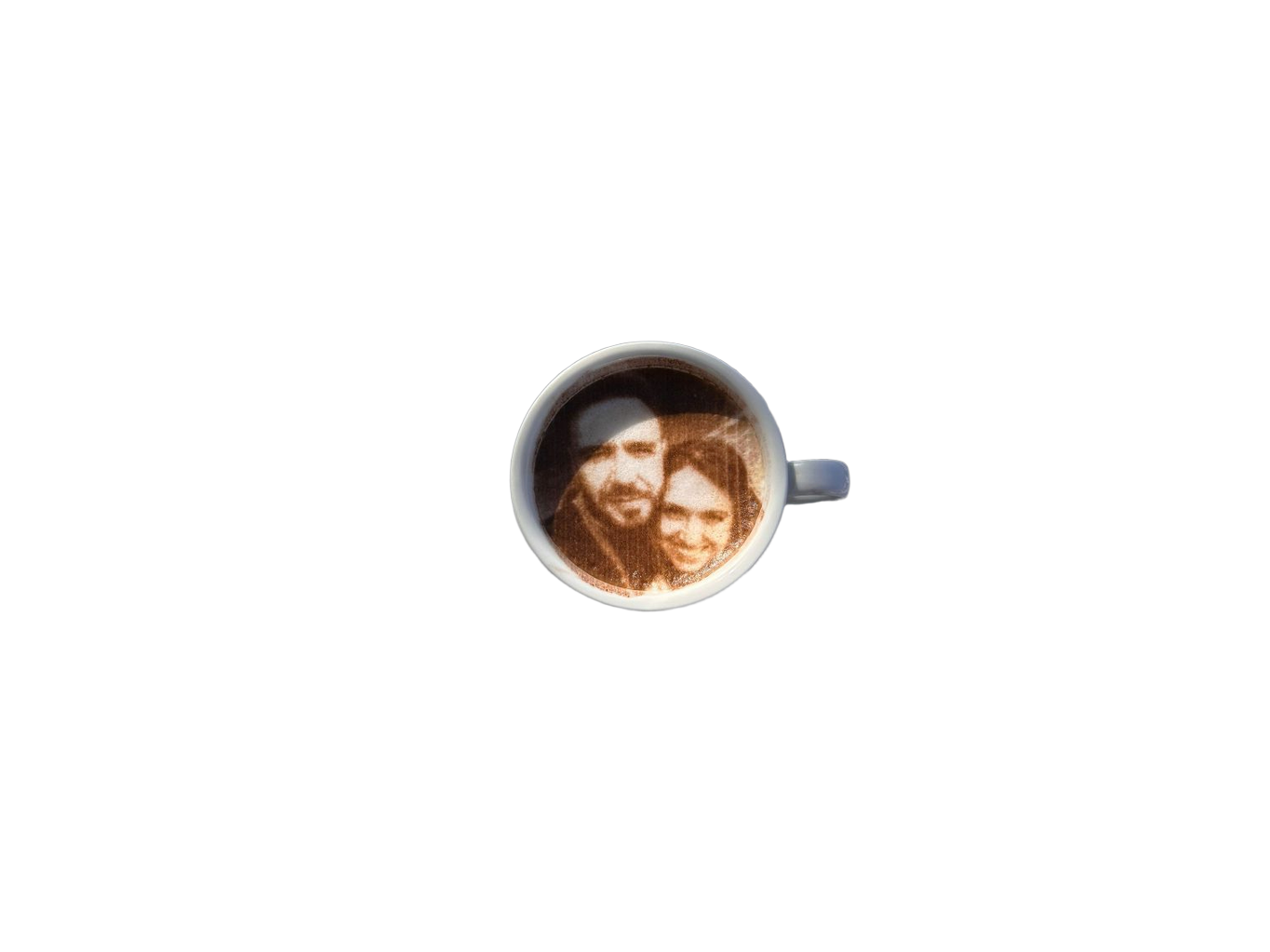 Imprimare fotografie pe cafea – Cloud98 Coffee